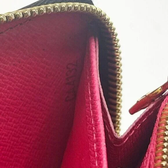 Authentic Louis Vuitton Monogram Multicolor Zippy Wallet Black Pink - Picture 10 of 10